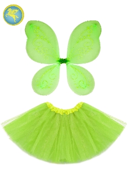 SET CAMPANELLINO ALI + GONNA BAMBINA